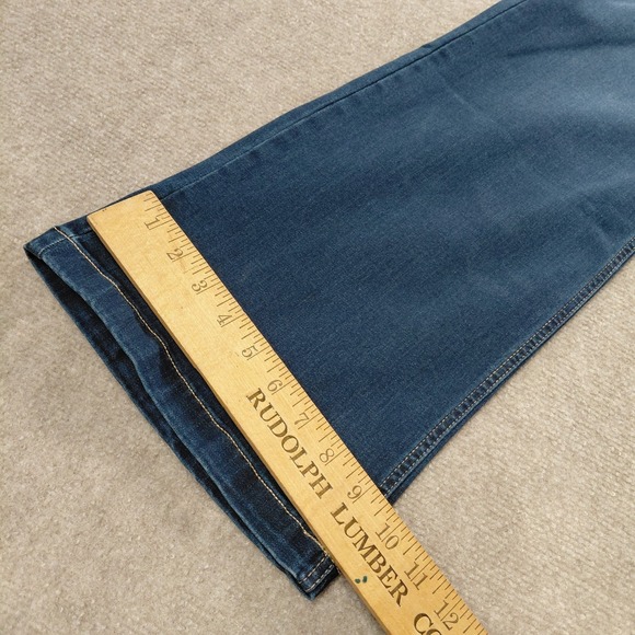 Calvin Klein Jeans High Rise Demi Boot Cut Women 20W Medium Wash Jeans 40x30 NEW - Picture 7 of 12
